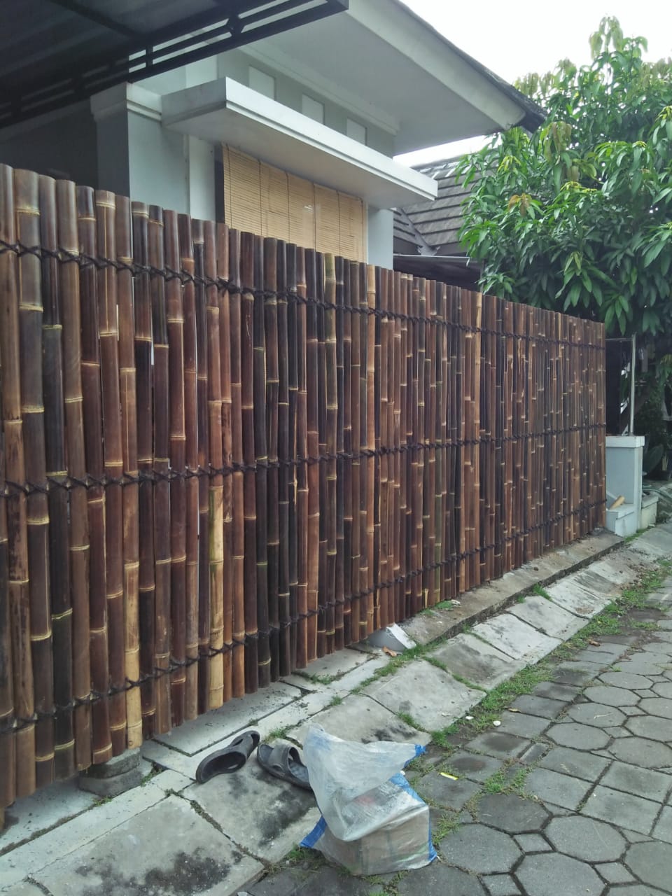 Jasa Pasang Pagar Bambu di Bali
